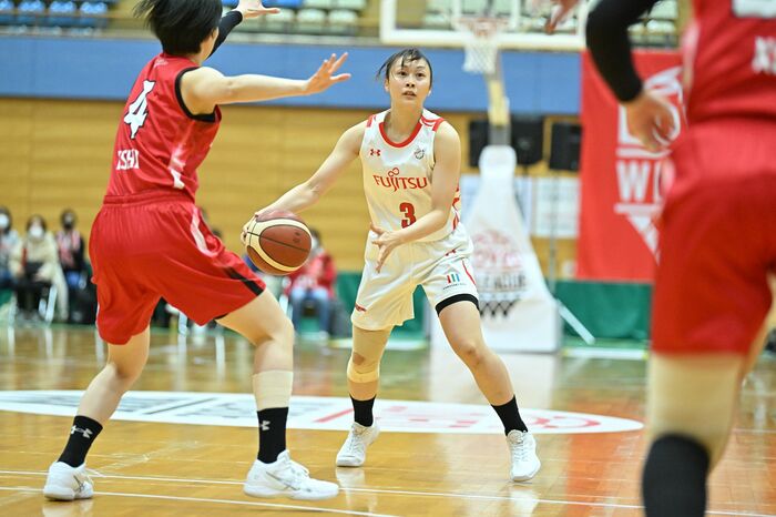 今シーズン、プレータイムも増えた岡田英里選手