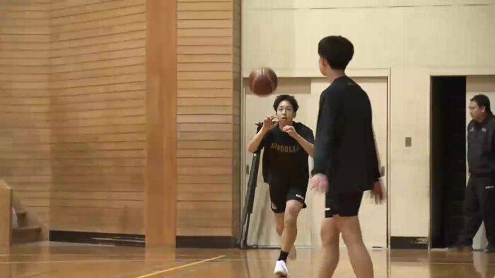 岩手ビッグブルズU18の練習