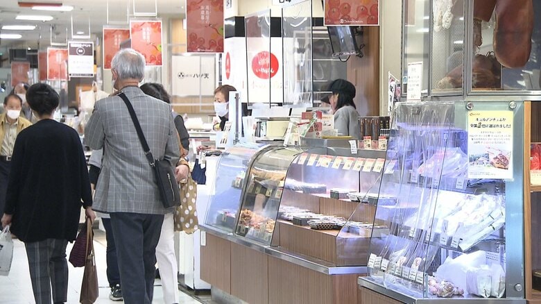 百貨店売り上げ5年ぶりマイナス　中国“渡航自粛”の影響で「当面厳しい状況続く」｜FNNプライムオンライン