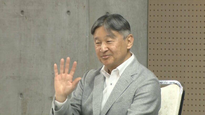 天皇陛下がアジアパラ競技大会パラ卓球を観戦　ラケットについて「様々な工夫がされていますね」　秋篠宮ご夫妻は車いすバスケを観戦｜FNNプライムオンライン