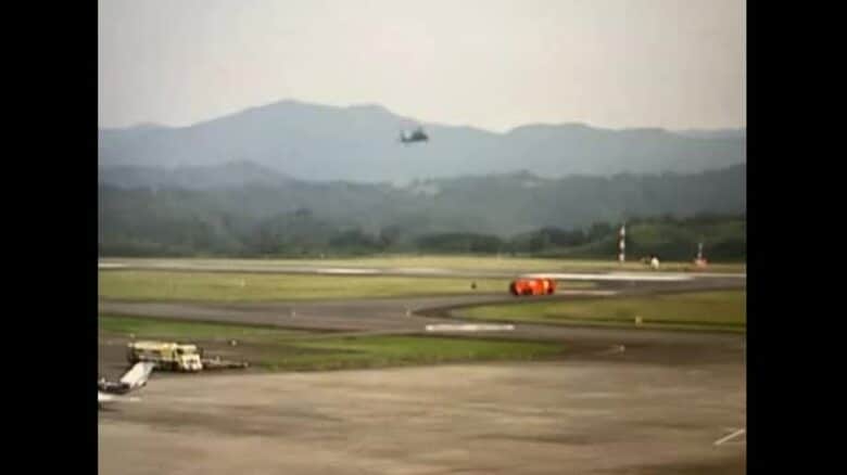 【速報】アメリカ軍のヘリコプター３機　高松空港に緊急着陸　ケガ人の情報なし【香川】｜FNNプライムオンライン