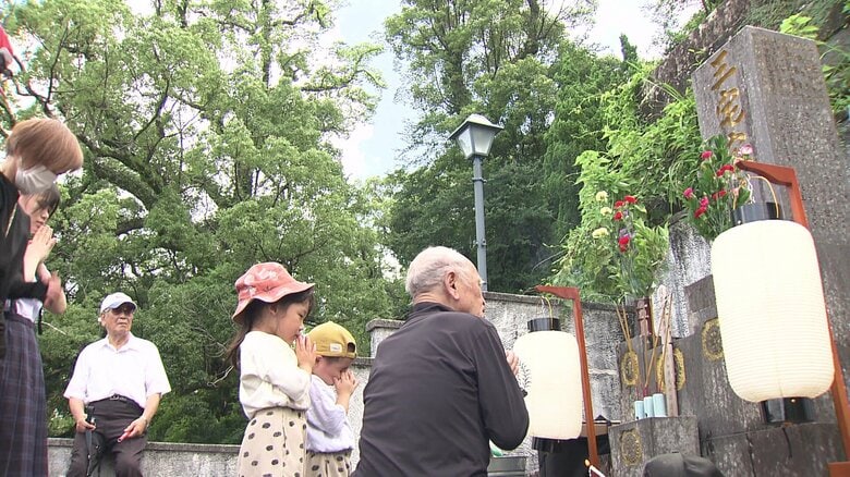 13日はお盆の入り　先祖の供養に朝から墓参りも｜FNNプライムオンライン