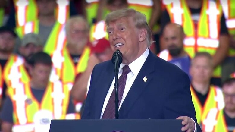 トランプ氏がW杯トロフィー授与へ　FIFA会長と異例の共同対応｜FNNプライムオンライン