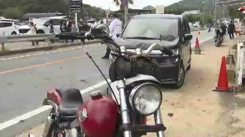 男児が巻き込まれ意識不明　“飲酒運転”の68歳男を逮捕「アクセルとブレーキ踏み間違えた」軽自動車とバイク計4台が絡む事故　危険運転致傷の疑い　福岡市｜FNNプライムオンライン