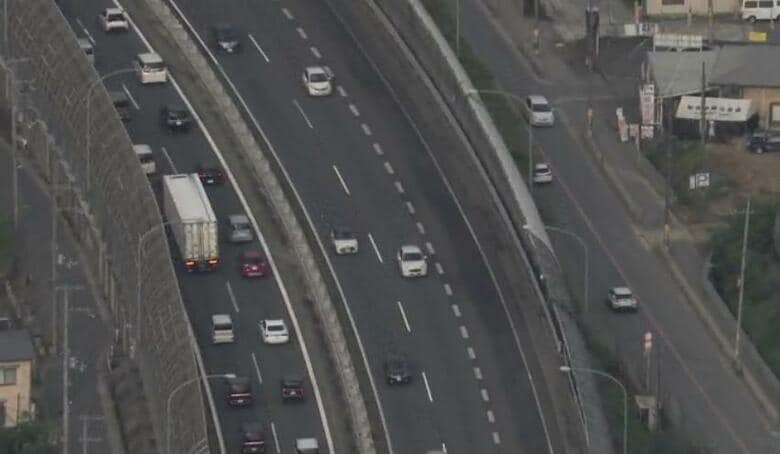 【速報】お盆期間　高速道路の渋滞　最長は名神高速上り線・瀬田東インター付近先頭に３４．６キロメートル　１０キロメートル以上の渋滞は９１回発生　ＮＥＸＣＯ西日本管内｜FNNプライムオンライン