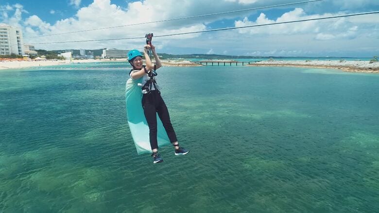 夏休み直前！日帰りで“涼”を求めるならココ　海を駆け抜ける県内最大級のジップラインに屋内で楽しむミニチュアの世界【沖縄地方】｜FNNプライムオンライン