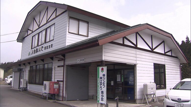 JR磐越西線・上野尻駅