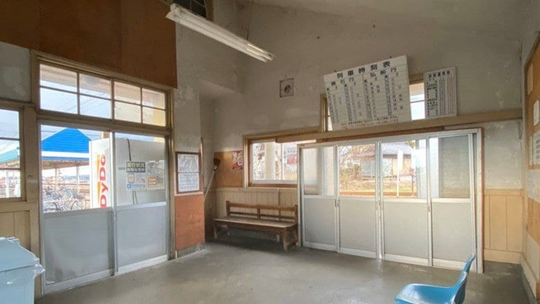 田舎館駅の以前の状態