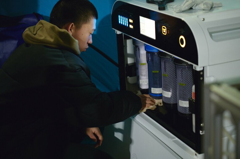 装置のメンテナンスもしている