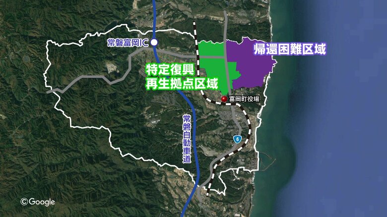 2023年4月に避難指示解除へ　ここには大和田さんの自宅も含まれる