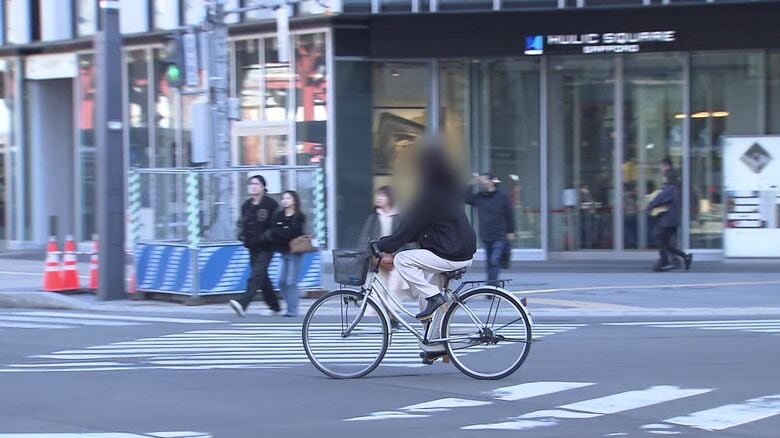 自転車が歩行者の妨げになれば青切符の対象