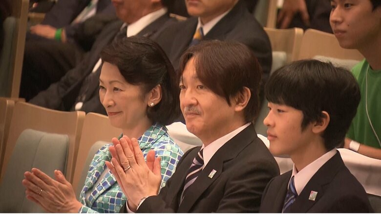 高校総合文化祭開会式　岐阜市　7月31日
