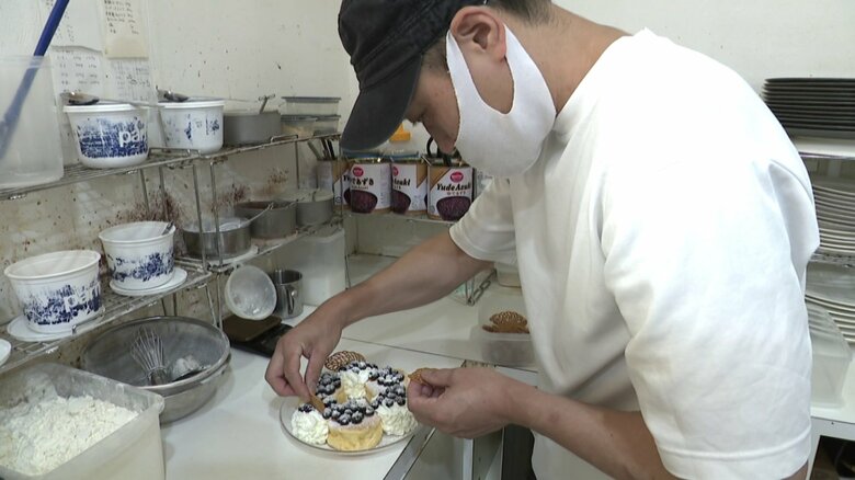 「かき氷に負けないものにしたい」と語る鎌田さん