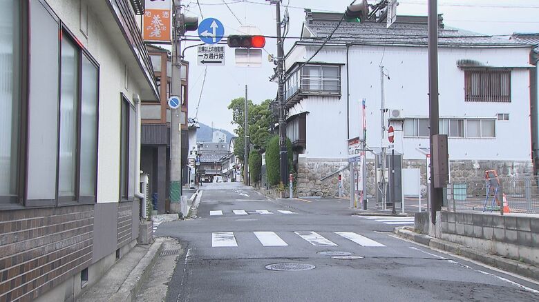 クマの目撃があった交差点