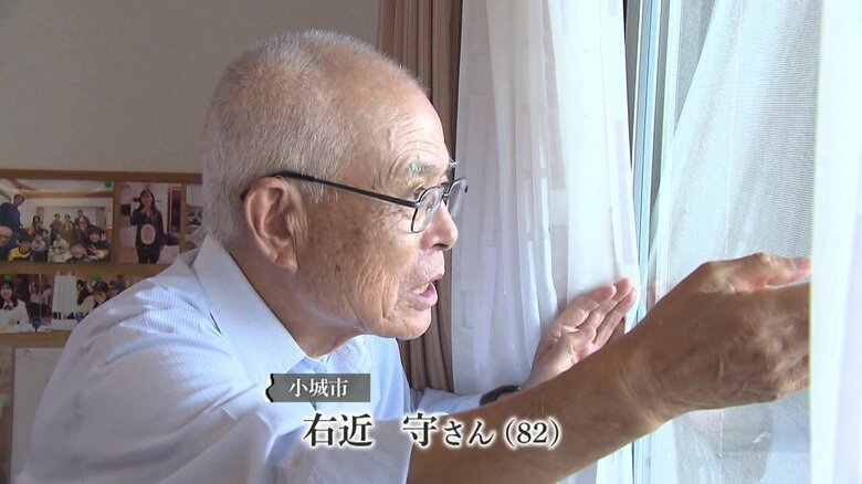 佐賀・小城市に住む右近守さん