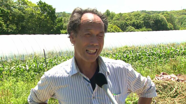 被害にあった農園オーナー