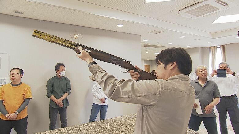 狩猟免許を取得するための講習会