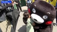 くまモンが避難所訪問で笑顔届ける　「励ましのエール届けたいと思い」サッカー日本代表・森保監督も熊本地震被災地に