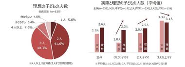 ひとりっ子ママ・複数子ママ調査