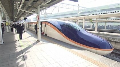 速くなっただけじゃない　山形新幹線つばさの新型車両「E8系」を知事らが視察【山形発】
