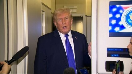 イランとの核関連高官協議にトランプ大統領「間接的に関与する」　協議決裂に備えイラン周辺海域に大規模戦力展開