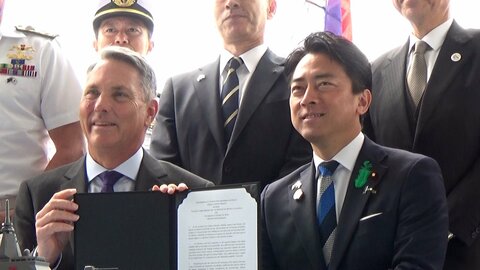 日豪が護衛艦の共同開発で覚書　「もがみ」型をベースに契約確認　小泉防衛大臣「防衛協力をさらに高みに」