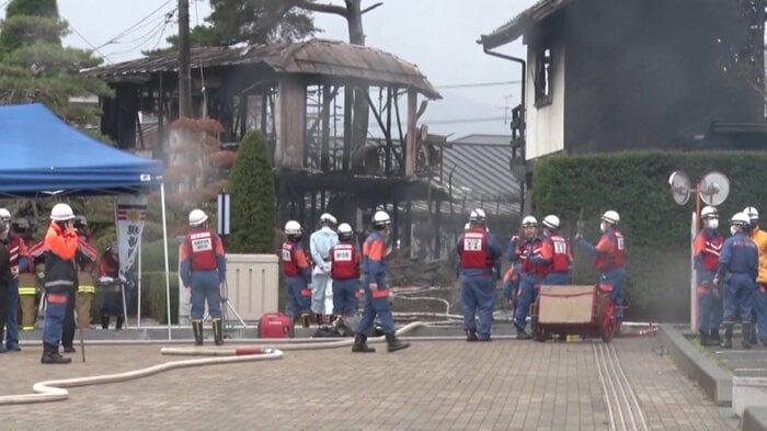 塩尻市消防団の活動