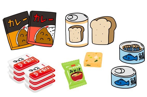 ふだんの食事の手間を省いてくれるものが、いざというときの備えに（イメージ）
