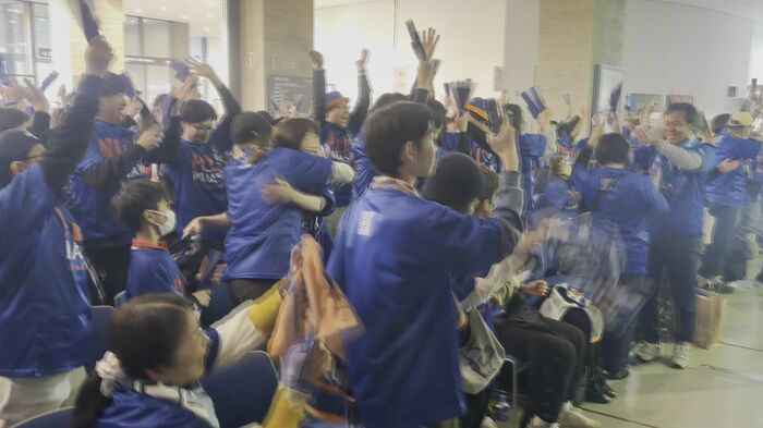 昇格決定の瞬間