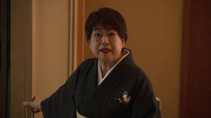 料亭 濱乃家の女将・竹島仁子さん