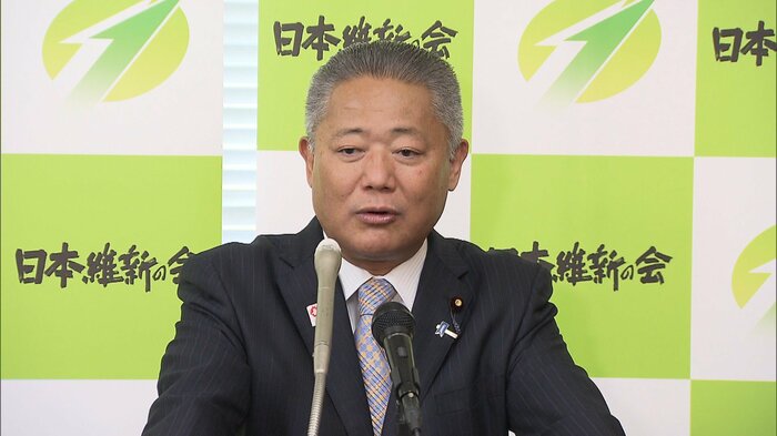 日本維新の会 馬場代表