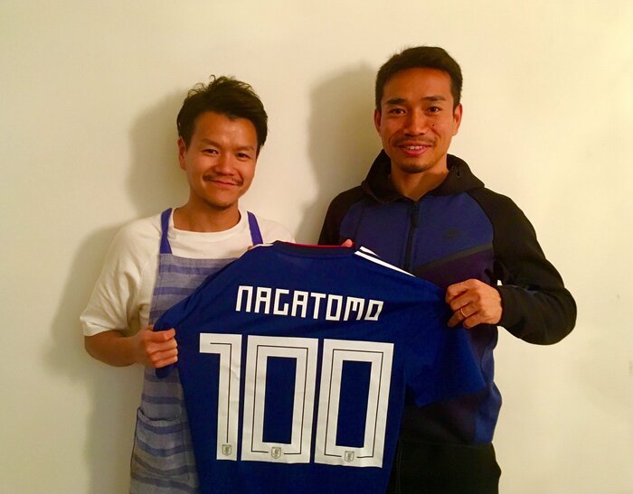 2017年日本代表として国際Aマッチ100試合出場を達成