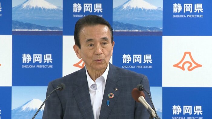 静岡県・鈴木康友 知事(5月13日)