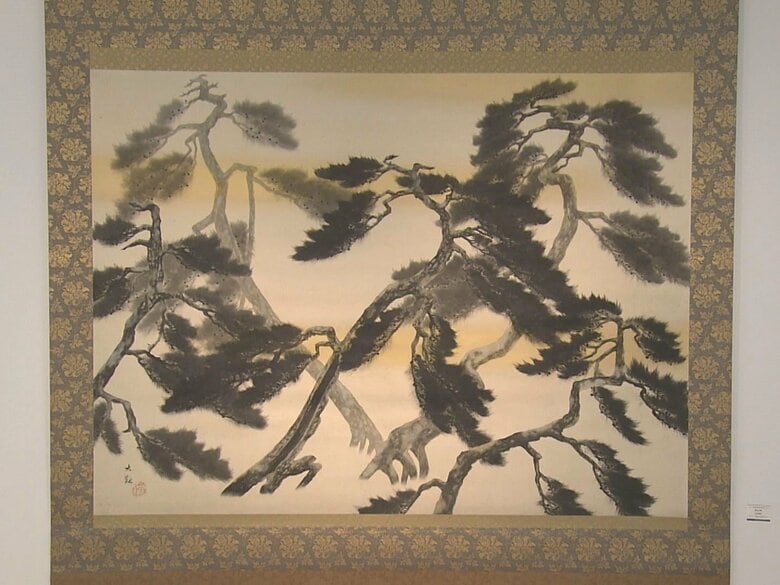 巨匠・横山大観の作品も…国内外の有名画家の作品等集めたチャリティー即売会始まる 約800点を展示｜FNNプライムオンライン