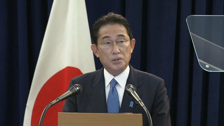 岸田首相　為替介入に言及「過度な変動決して見逃さない」｜FNNプライムオンライン
