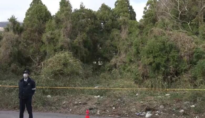 【速報】シリア国籍の22歳の男を死体遺棄の疑いで逮捕　　滋賀・米原市の雑木林に女性の遺体　滋賀県警｜FNNプライムオンライン