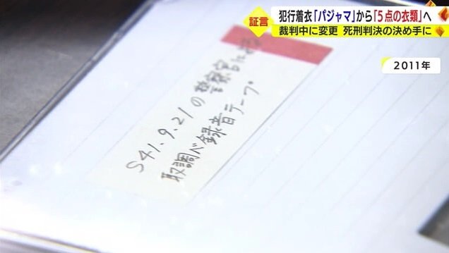 証拠開示された取り調べの録音テープ