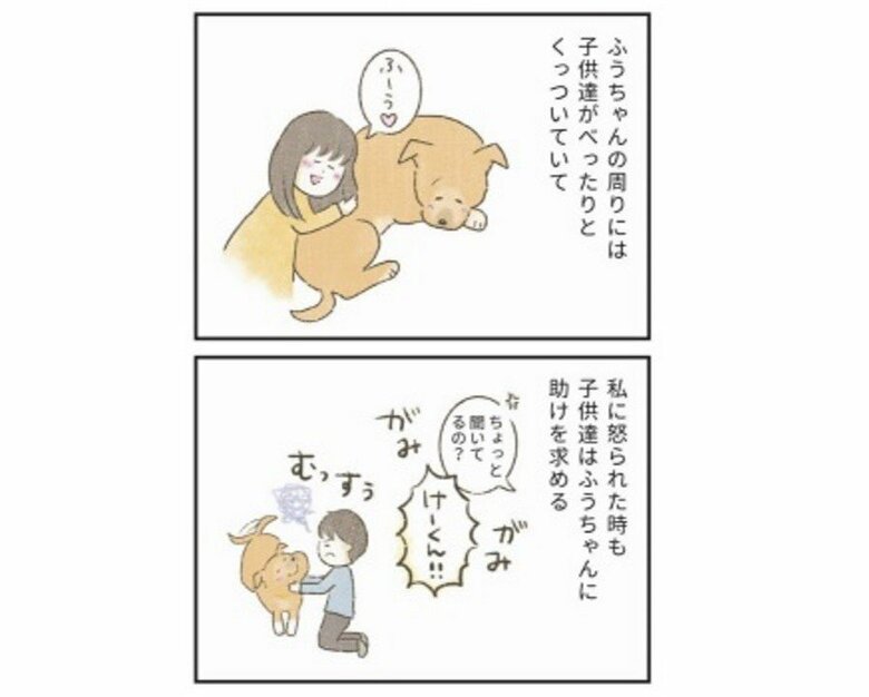『たまさんちのホゴイヌ2』（世界文化社）より