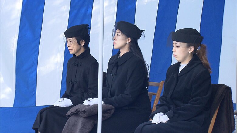 承子さま、瑶子さまも参列された