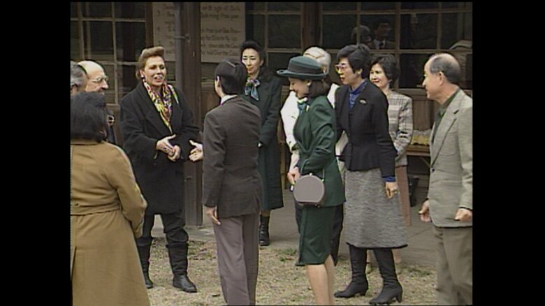 平成5（1993）年12月　埼玉鴨場で行われた外交団接遇行事（埼玉・越谷市）