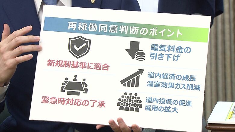 再稼働判断に至った同意ポイント