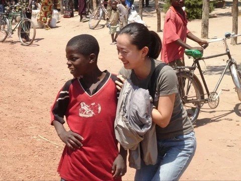 国連の職員として働いていた田島まいこ議員（HPより）