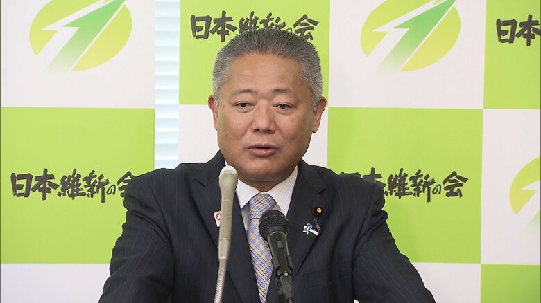 日本維新の会　馬場代表
