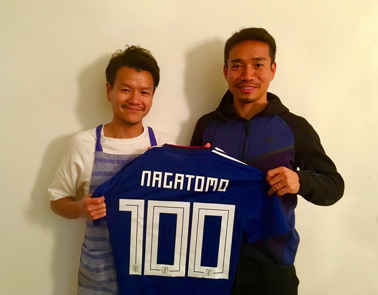 2017年日本代表として国際Aマッチ100試合出場を達成