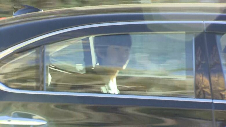 仙洞御所に向かわれた悠仁さま　1時半過ぎ