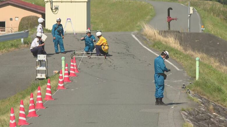 事故現場付近（2025年4月、飯田市）