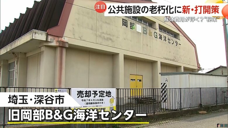 マイナス入札で落札された深谷市の公共施設「旧岡部B＆G海洋センター」