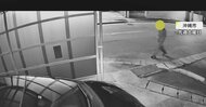 【独自】数十秒でタイヤ2本“パンク”　防犯カメラに「不審な男…