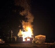 未明の猛火…岡山市南区で高齢者１人暮らしの住宅全焼　この家に住む７５歳女性が背中などにやけど【岡山】