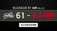 島根スサノオ7連勝ならず vsアルバルク東京(ホーム・松江市総合体育館)